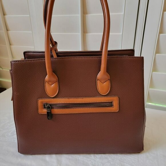 Adrienne Vittadini Satchel Tote Purse - See Photos - Picture 5 of 15